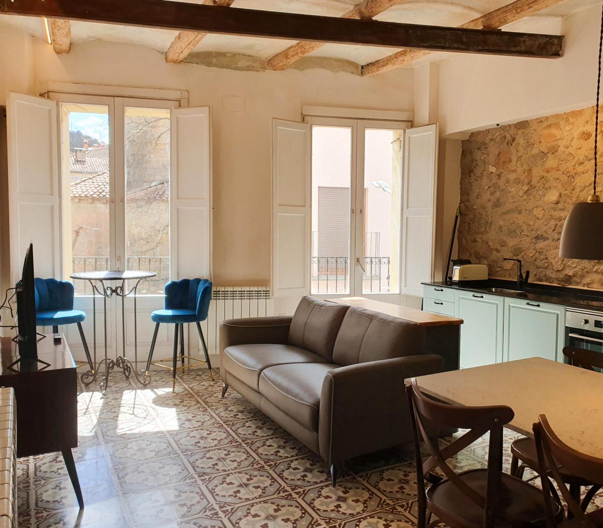 Casa Clotilde - Apartamento Elegante Y Comodo En Sant Joan De Les Abadesses Esterno foto